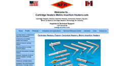 Desktop Screenshot of cartridge-heaters-metric-insertion-heaters.com